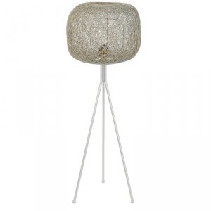 Lampa Stojąca DKD Home Decor Biały 50 W 220 V 41 x 41 x 109 cm