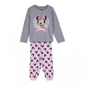 Piżama Dziecięcy Minnie Mouse Szary