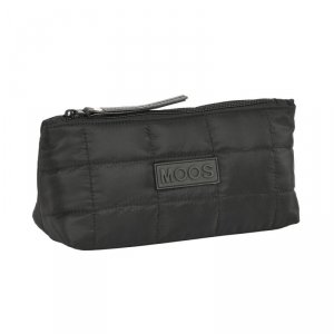 Neseser szkolny Moos Negro Wyściełany Czarny 23 x 12 x 8 cm