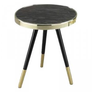 Stolik DKD Home Decor Szkło Stal (42,5 x 42,5 x 48 cm)