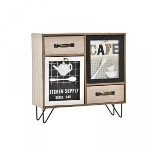 Urządzenie kuchenne DKD Home Decor Brązowy Czarny Kolor Zielony 30 x 10 x 29 cm Kuchnia