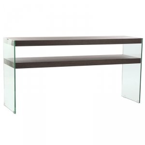 Odbiornik DKD Home Decor Brązowy Przezroczysty 160 x 45 x 80 cm