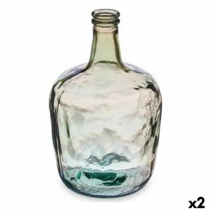 Butelka 2255/08-CH Champagne Gładki 8 L 19,5 x 35,5 x 19,5 cm Dekoracja (2 Sztuk)