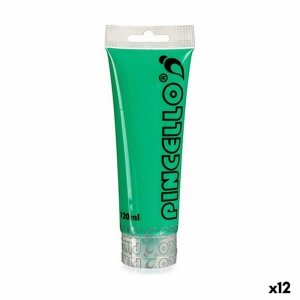 Farba akrylowa Pincello AC120-1 Jasny Zielony 120 ml (12 Sztuk)