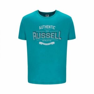 Koszulka z krótkim rękawem Męska Russell Athletic Amt A30081 Kwarcowe tygrysie oko