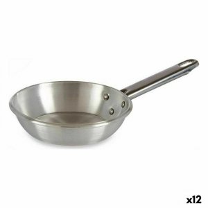 Patelnia Kinvara 100118 Srebrzysty Aluminium Ø 14 cm (12 Sztuk)