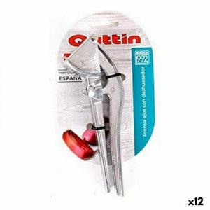 Praska do czosnku z drylownicą Quttin 46527 16 x 6 x 3 cm (12 Sztuk)