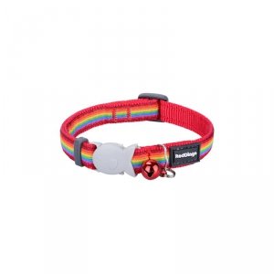 Obroża dla psa Red Dingo STYLE RAINBOW 41-63 cm