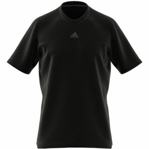 Koszulka z krótkim rękawem Męska Adidas Aeroready Czarny