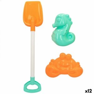Zestaw zabawek plażowych Colorbaby 3 Części 58 cm (12 Sztuk)