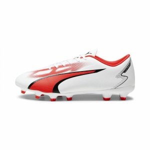 Buty sportowe dla dorosłych do gry w piłkę Puma Ultra Play FG/AG Biały Czerwony