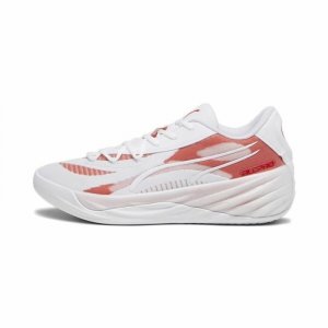 Obuwie Koszykarskie dla Dorosłych Puma All-Pro Nitroam Biały