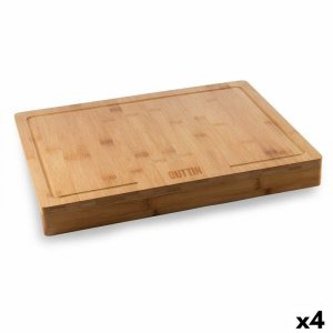 Deska do krojenia Quttin Bambus 45 x 35 x 1,2 cm (4 Sztuk)