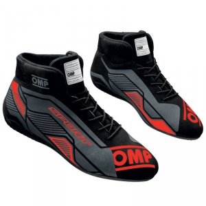 Buty Rajdowe OMP SPORT Czarny/Czerwony 45