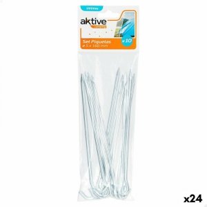 Kotwy Mocujące Kempingowe Aktive (24 Sztuk) 10 Części 160 mm Ø 5 mm