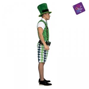 Kostium dla Dorosłych My Other Me St. Patricks Kolor Zielony 5 Części