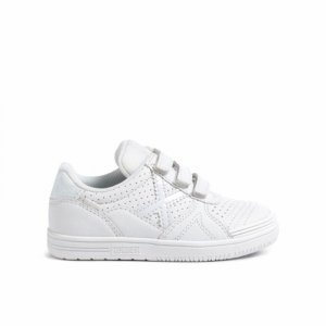Buty dziecięce do piłki salowej Munich G-3 Kid Vco Profit 207 Biały Dziecięcy Unisex