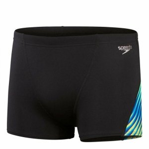 Spodenki Kąpielowe dla Dzieci Speedo Allover Digi V-Cut Czarny
