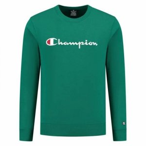 Bluza bez kaptura Męska Champion Crewneck Kolor Zielony