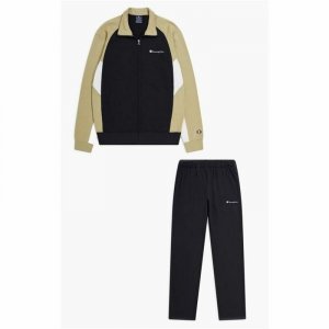 Dres Damski Champion Champion Chandal Champion Full Zip Suit Hombre Brązowy