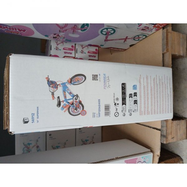 Rower dziecięcy Superman Superman Wielokolorowy 14&quot;
