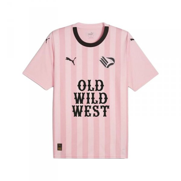Koszulka z krótkim rękawem Męska Puma Palermo FC Home 23/24 Różowy