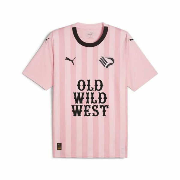 Koszulka z krótkim rękawem Męska Puma Palermo FC Home 23/24 Różowy