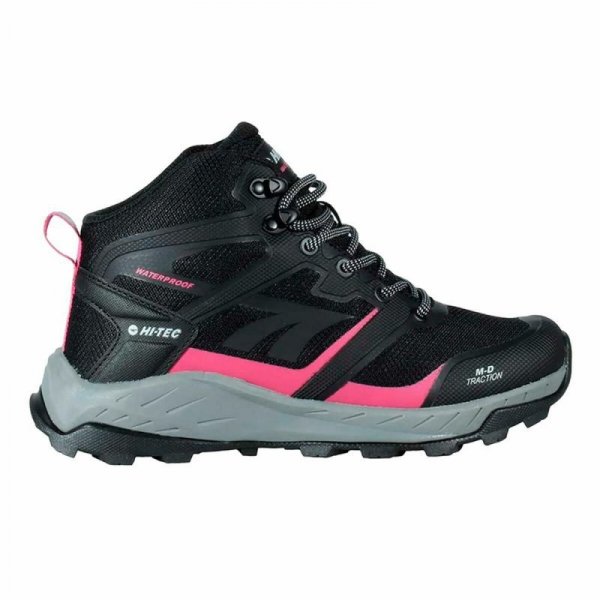 Buty górskie Hi-Tec Toubkal Mid Wp Czarny