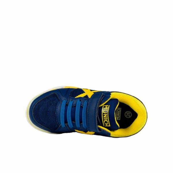 Buty dziecięce do piłki salowej Munich One Kid 70 Niebieski