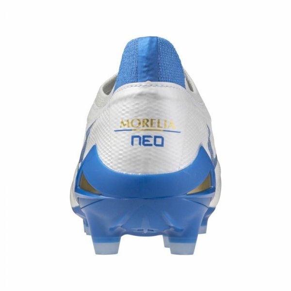 Buty sportowe dla dorosłych do gry w piłkę Mizuno Morelia Neo IV Elite Niebieski Biały