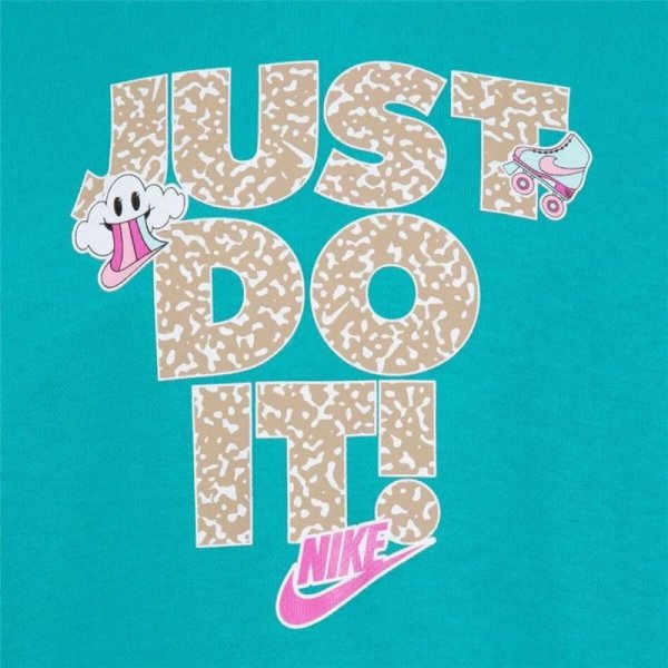 Bluza z kapturem Dziecięca Nike woda