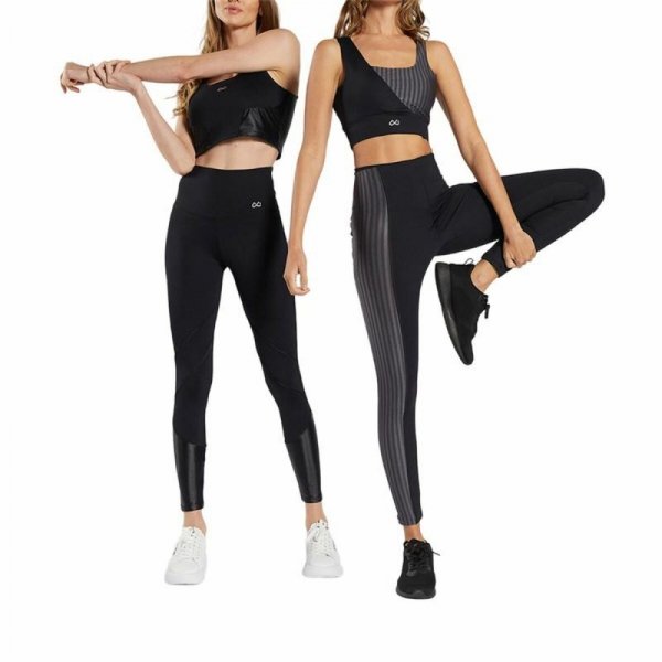 Legginsy Sportowe Damskie Ditchil Sway Czarny