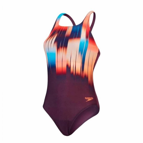 Strój kąpielowy Damski Speedo Fioletowy