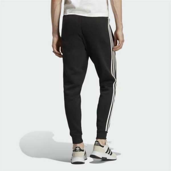 Długie Spodnie Dresowe Adidas Classics Czarny Mężczyzna