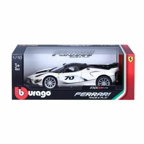 Samochód Bburago Ferrari FXX K-EVO #70 PE 1:18