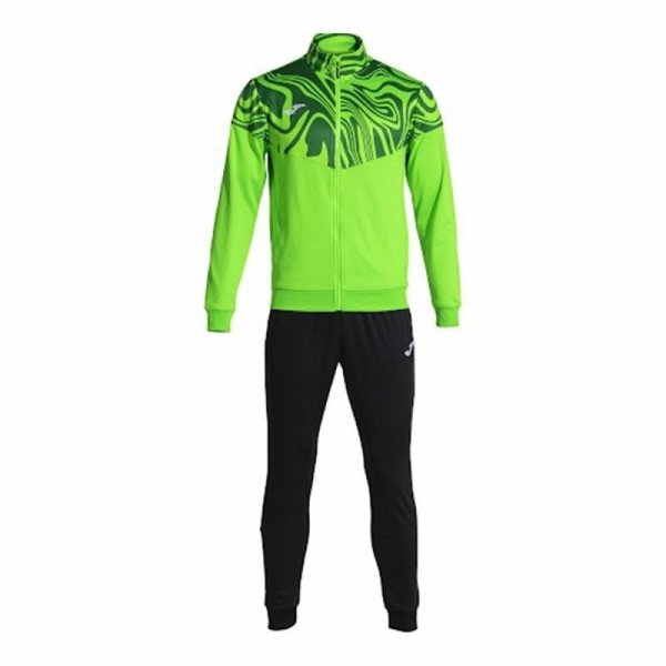 Dres Dziecięcy Joma Sport Lion II Czarny Kolor Zielony 2 Części