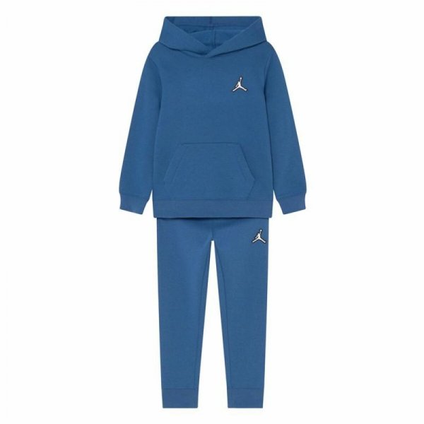Zestaw Sportowy dla Dziecka Jordan Mj Essentials Flc Po Set Niebieski 2 Części