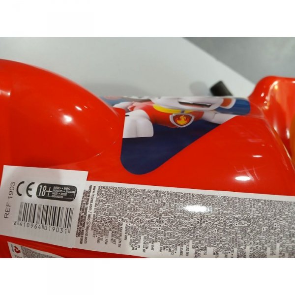 rower trójkołowy The Paw Patrol Czerwony (18+ miesięcy)