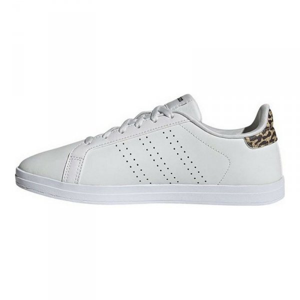 Obuwie Sportowe Damskie Adidas Courtpoint Base Biały