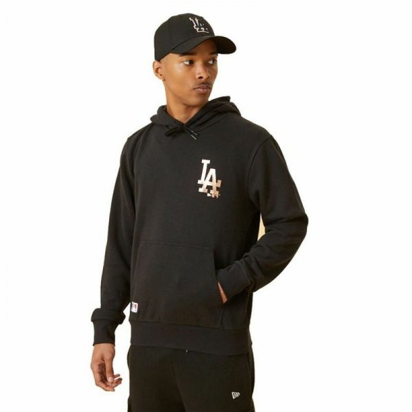 Bluza z kapturem Męska New Era LA Dodger Czarny