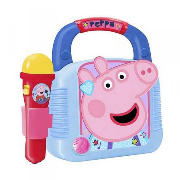 Zabawka Muzyczna Peppa Pig Mikrofon 22 x 23 x 7 cm MP3