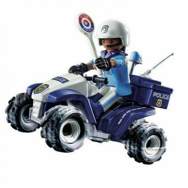 Zestaw Samochodów Playmobil Speed Quad City Action 71092 Policja (21 pcs)