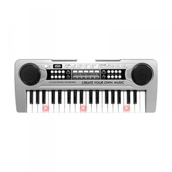 Pianino Edukacyjne do Nauki Reig Szary