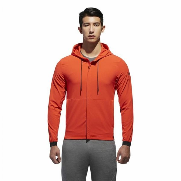 Męska kurtka sportowa Adidas Ciemnopomarańczowy