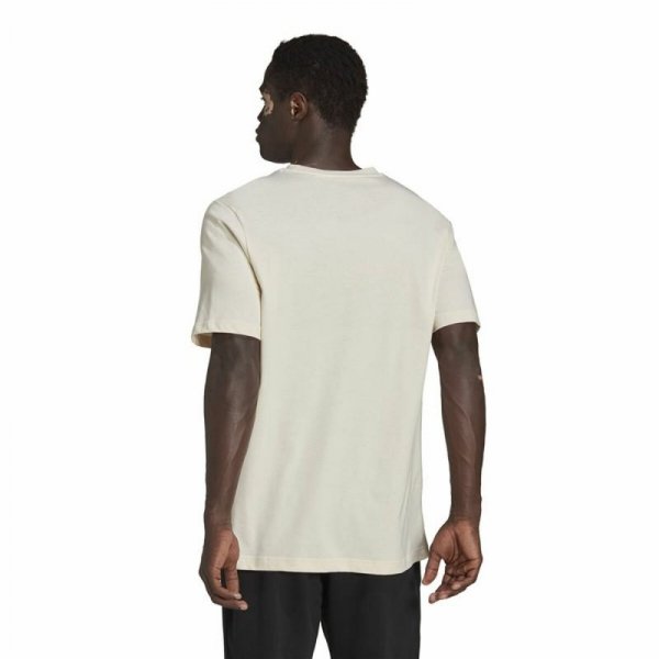 Koszulka z krótkim rękawem Męska Adidas Essentials Feelcomfy Biały