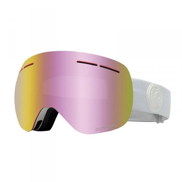 Gogle narciarskie  Snowboard Dragon Alliance  X1s Biały Różowy