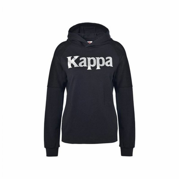 Bluza z kapturem Damska Kappa Yutsuko Czarny