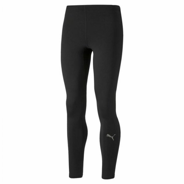 Rajstopy Sportowe Męskie Puma Brushed 7/8 Czarny