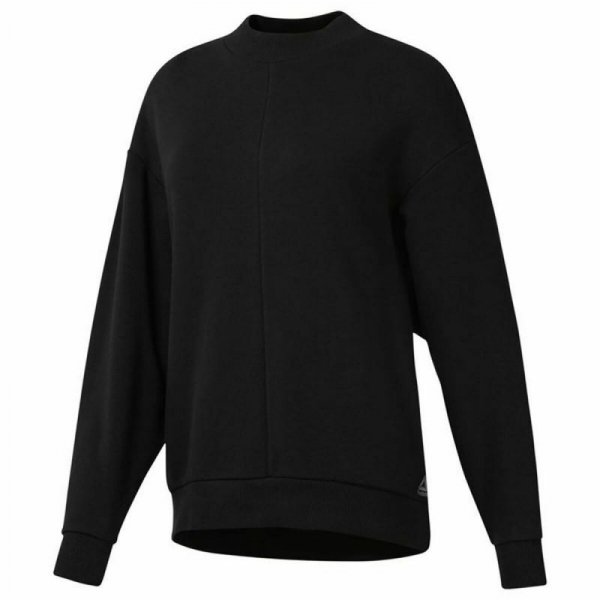 Bluza bez kaptura Damska Reebok Supply Crew Czarny