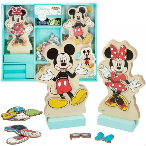 Figurki Disney 54 Części 4 Sztuk 11,5 x 17,5 x 1,2 cm